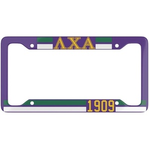 Lambda Chi Alpha Year License Plate Frames