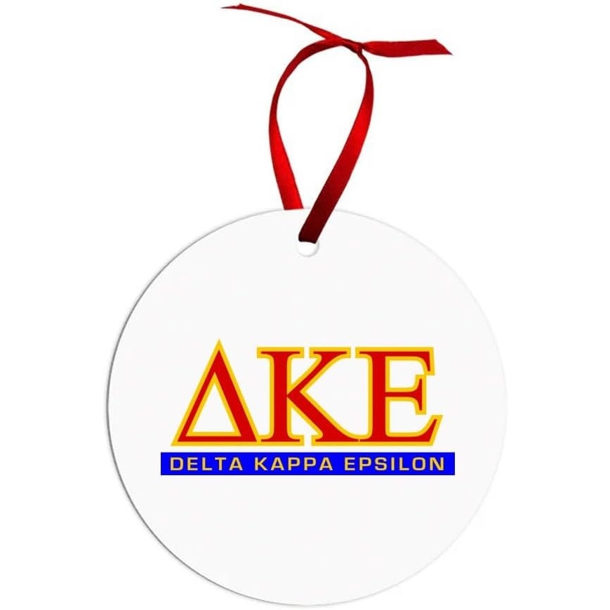 image:imageDelta Kappa Epsilon Classic Circle Ornaments
