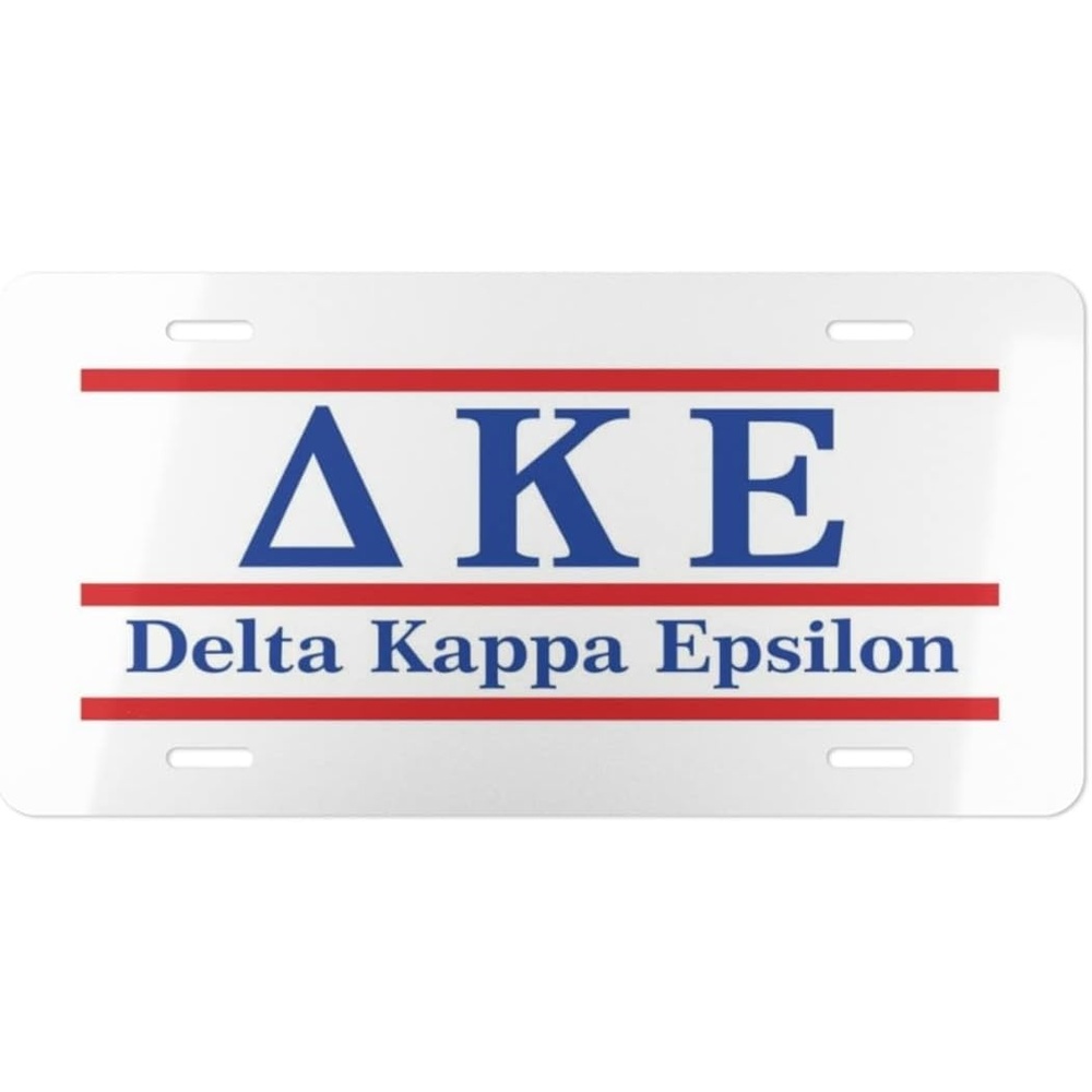 image:imageDelta Kappa Epsilon DKE Lettered Lines License Covers