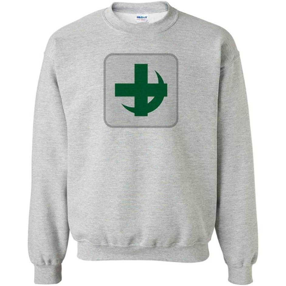 image:imageGreekgear Lambda Chi Alpha Logo Crewneck SweatshirtSports Grey
