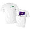 Lambda Chi Alpha Flag T-Shirt(White)