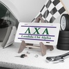 Lambda Chi Alpha Lettered Lines License Covers