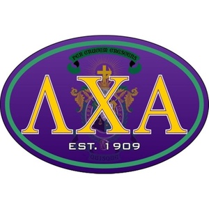 Lambda Chi Alpha Color Oval Decal