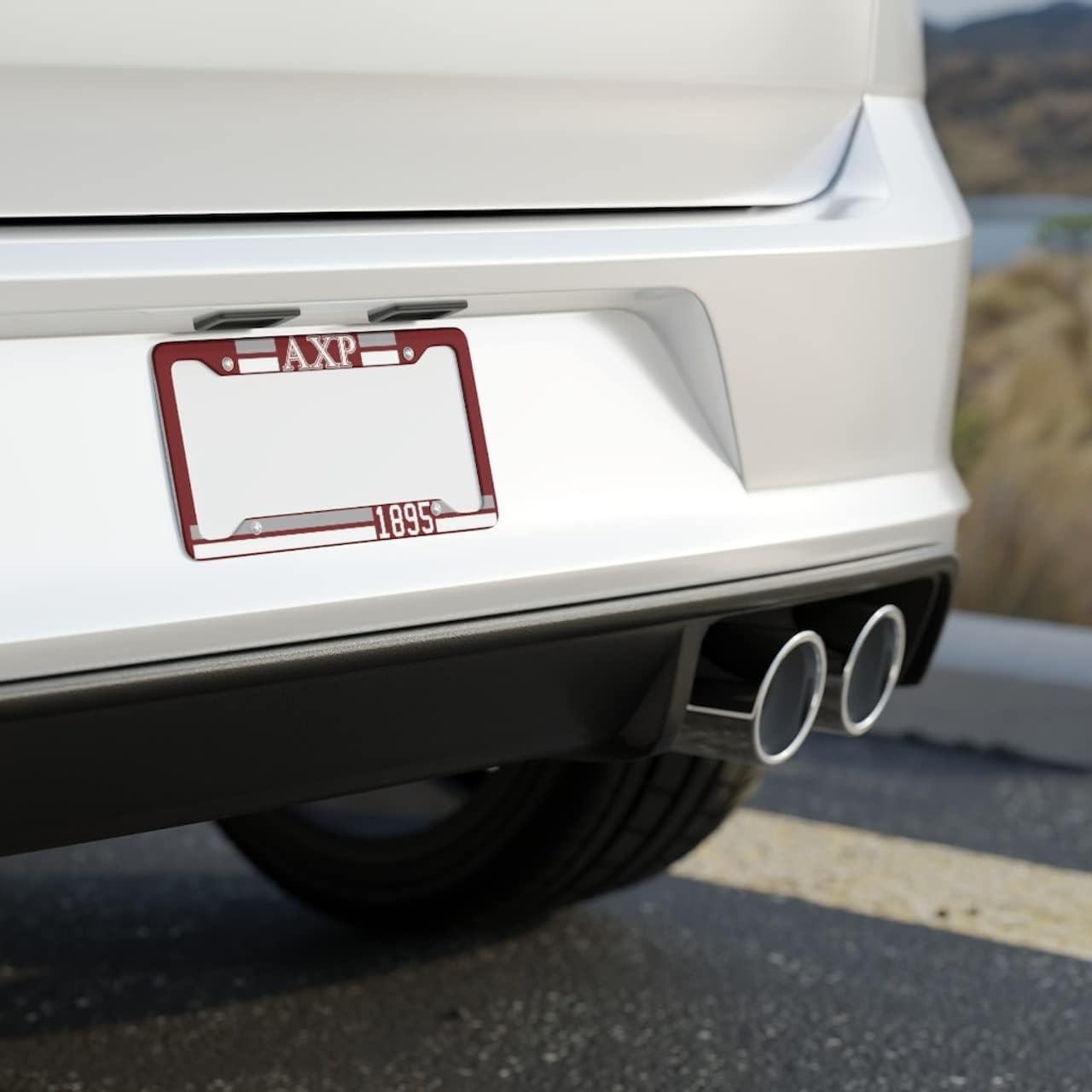 image:imageAlpha Chi Rho Year License Plate Frames