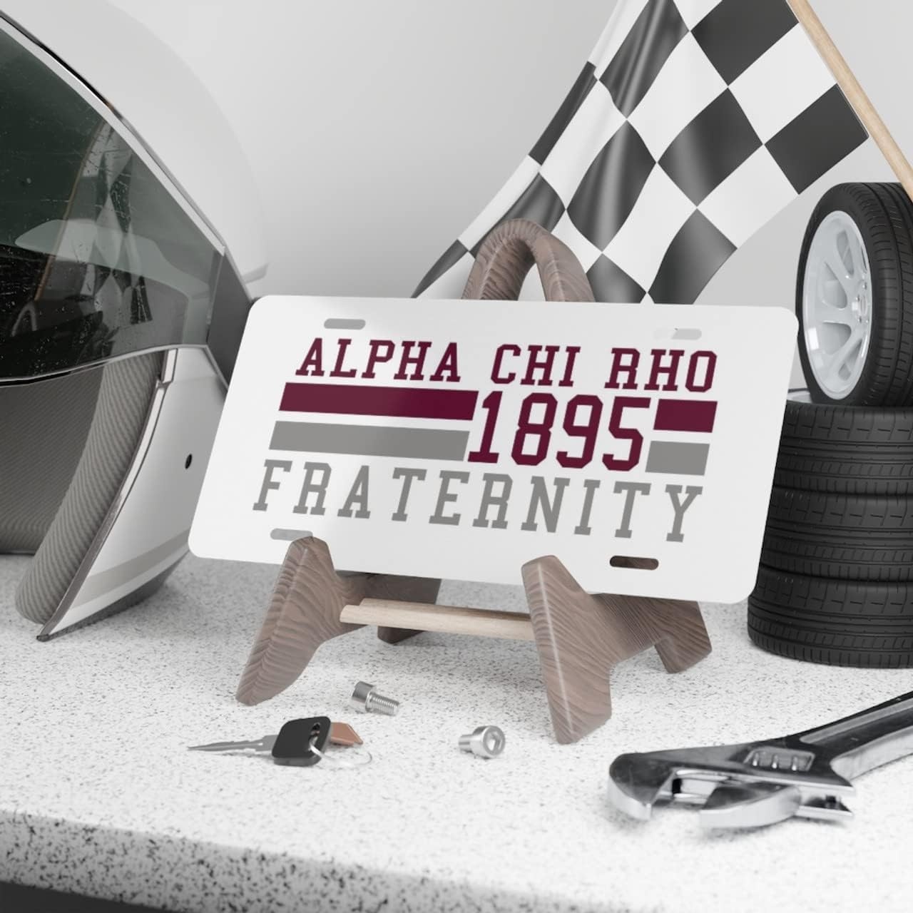 image:imageAlpha Chi Rho Year License Plates