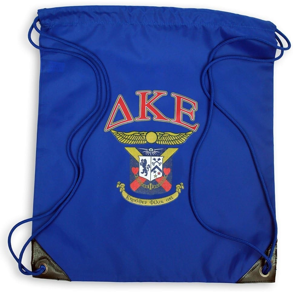 image:imageDelta Kappa Epsilon DKE Crest Cinch Sack