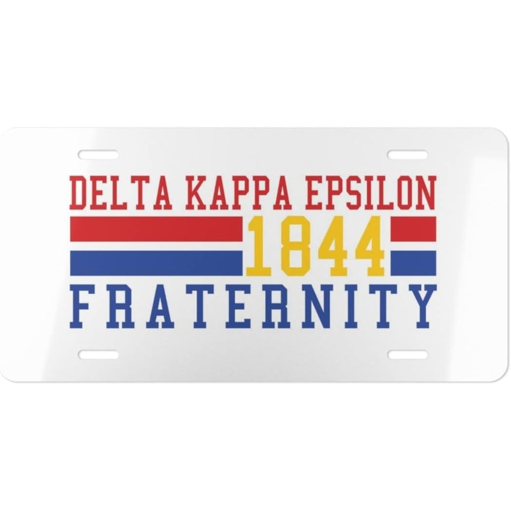 image:imageDelta Kappa Epsilon DKE Year License Plates