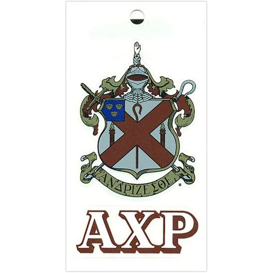 image:imageGreekgear Alpha Chi Rho Crest Shield Decal
