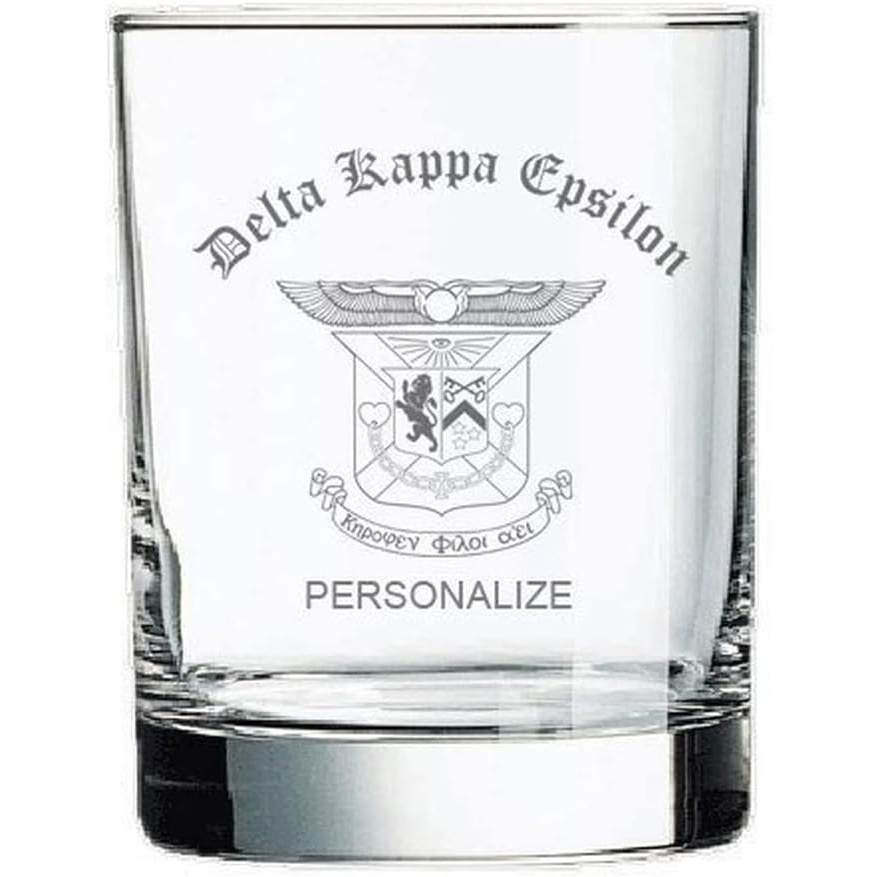 image:imageGreekgear Delta Kappa Epsilon DKE Old Style Glass Transparent