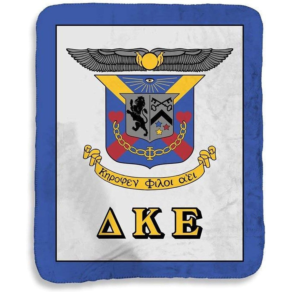 image:imageGreekgear Delta Kappa Epsilon Sherpa Lap Blanket