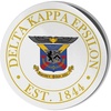 Delta Kappa Epsilon DKE Circle Crest – Shield Decal