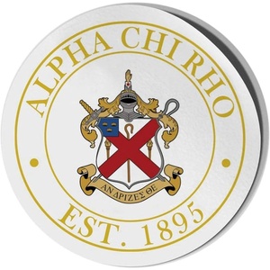 Alpha Chi Rho Circle Crest – Shield Decal