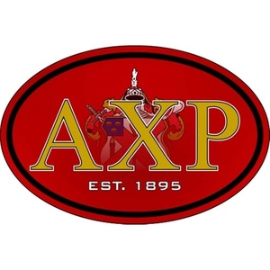 Alpha Chi Rho Color Oval Decal