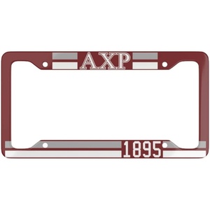 Alpha Chi Rho Year License Plate Frames