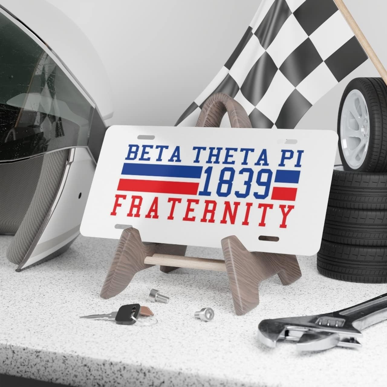 image:imageBeta Theta Pi Year License Plates