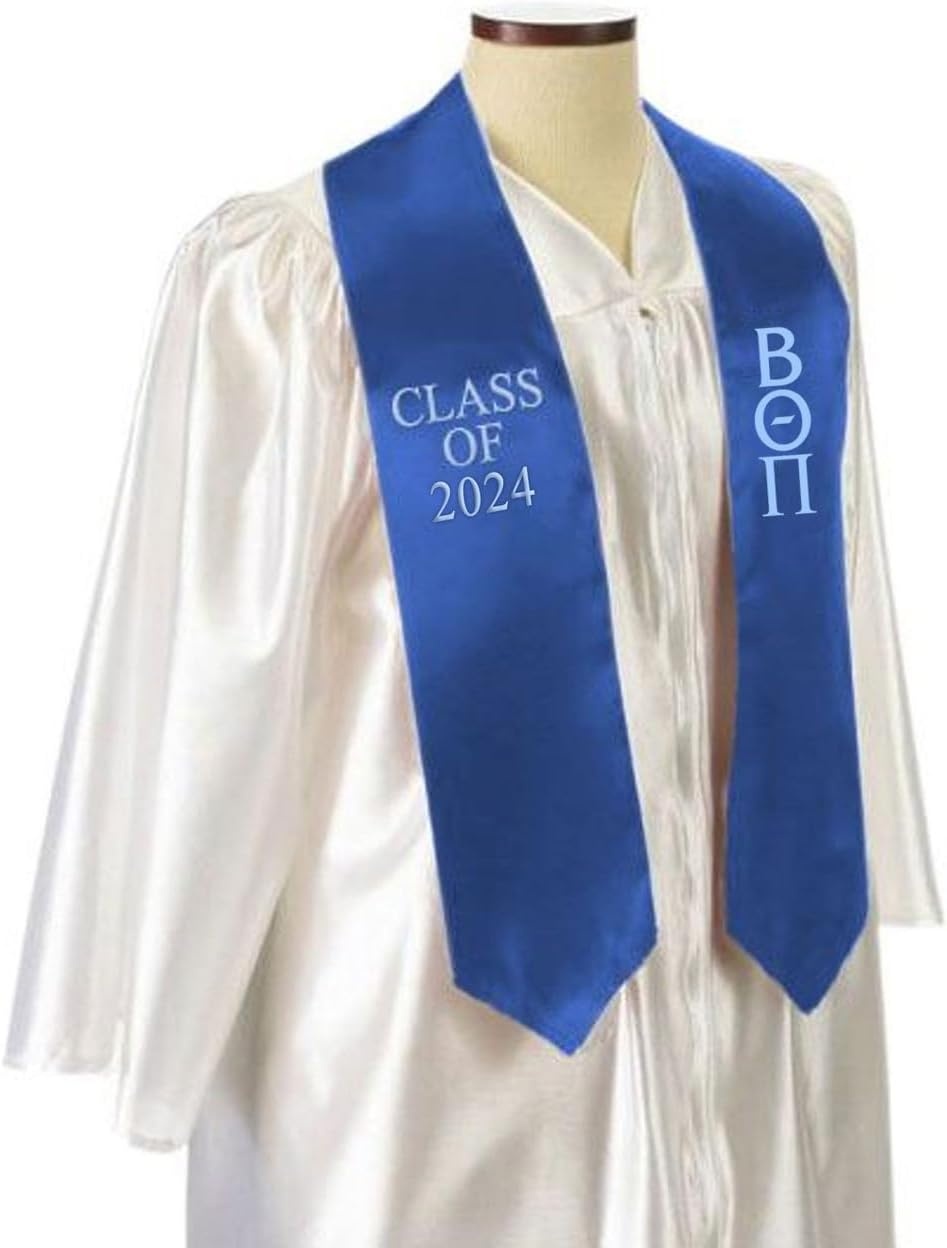 image:imageGreekgear Beta Theta Pi Embroidered Graduation Sash Stole