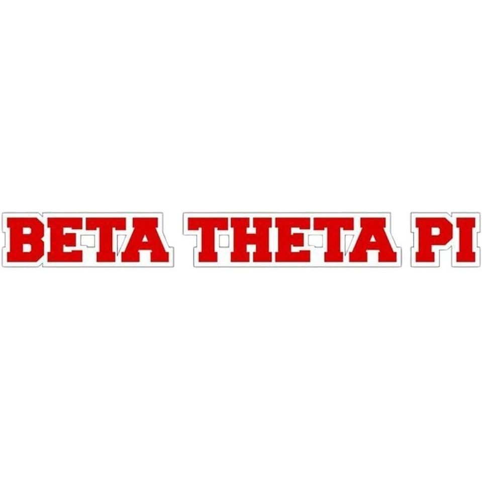 image:imageBeta Theta Pi Long Window Sticker
