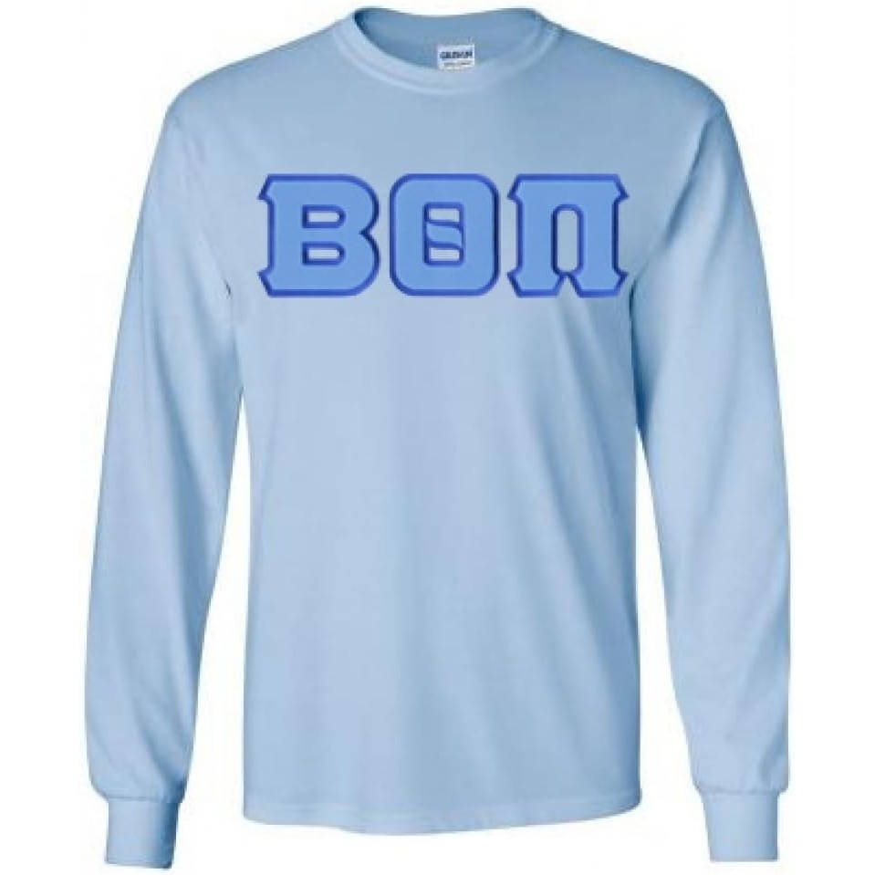 image:imageGreekgear Beta Theta Pi Lettered Long SleeveLight Blue