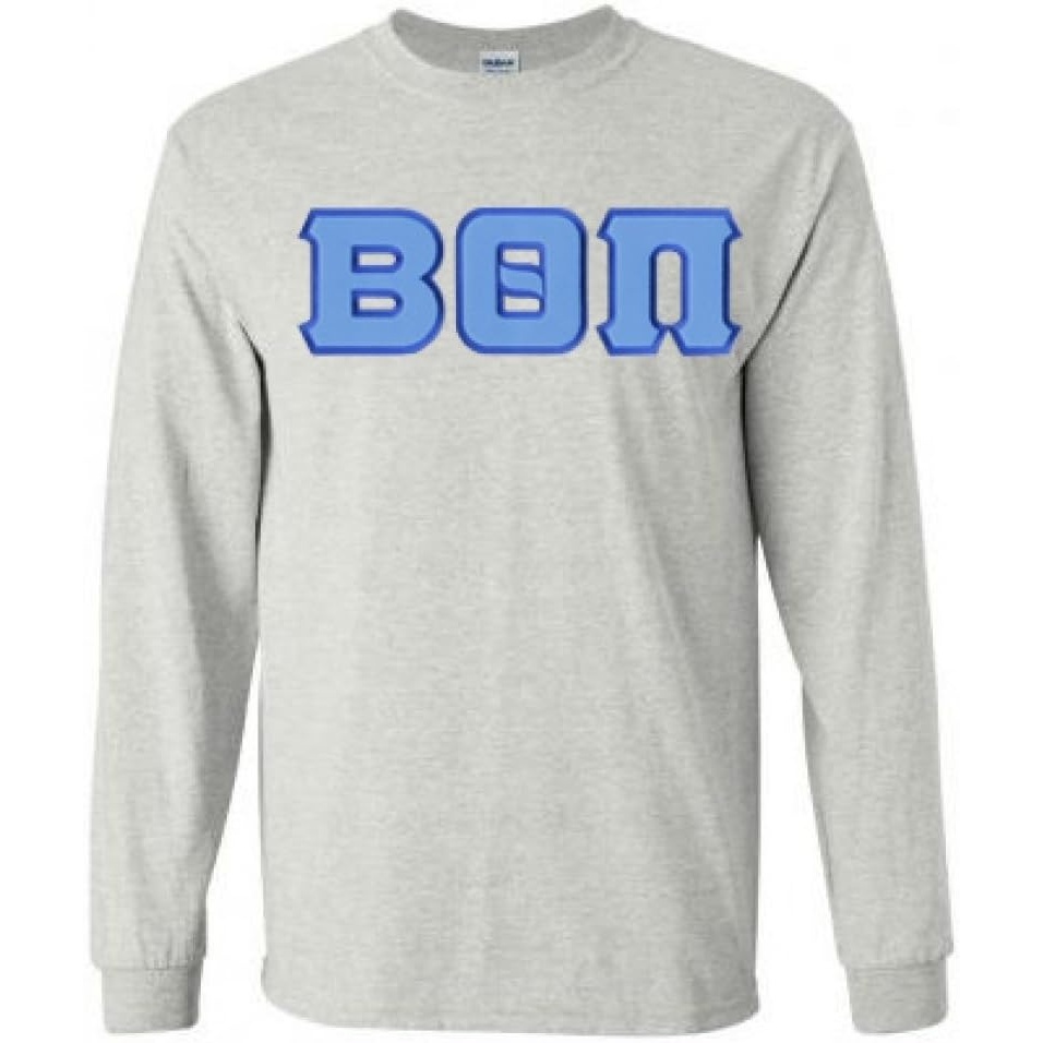 image:imageGreekgear Beta Theta Pi Lettered Long SleeveLight Grey