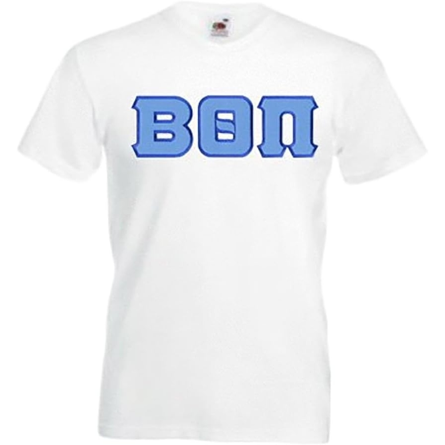 image:imageGreekgear Beta Theta Pi Lettered VNeck TShirtWhite