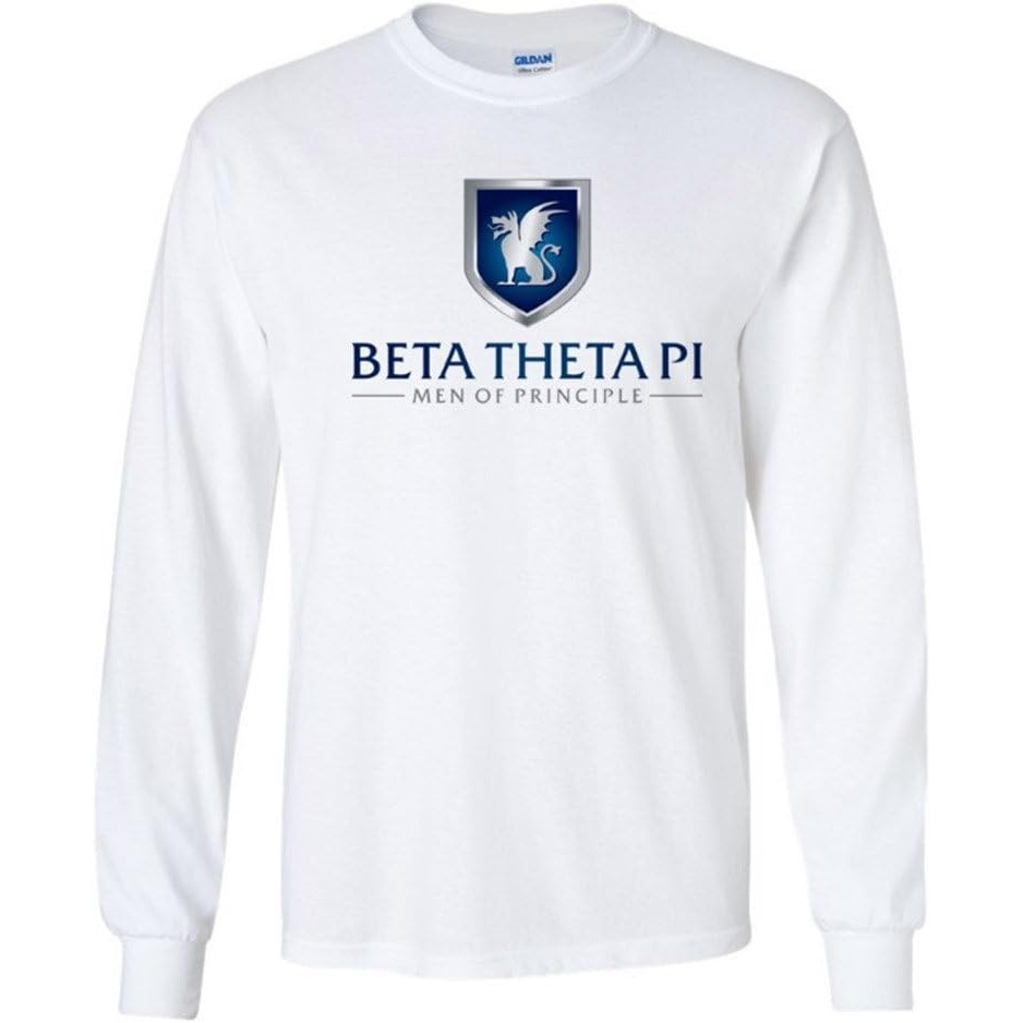 image:imageGreekgear Beta Theta Pi Men of Principle Long Sleeve TeeWhite