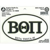 Greekgear Beta Theta Pi Euro Decal Oval Sticker