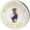 Beta Theta Pi Circle Crest – Shield Decal