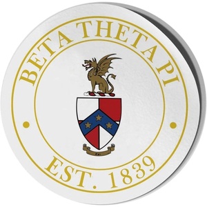 Beta Theta Pi Circle Crest – Shield Decal