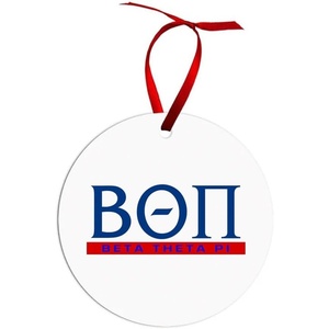 Beta Theta Pi Classic Circle Ornaments