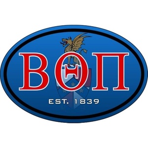 Beta Theta Pi Color Oval Decal
