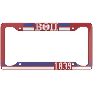 Beta Theta Pi Year License Plate Frames