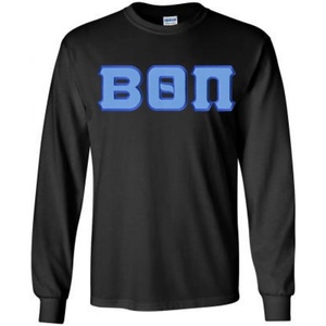 Greekgear Beta Theta Pi Lettered Long Sleeve(Black)