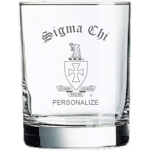 Greekgear Sigma Chi Old Style Glass Transparent