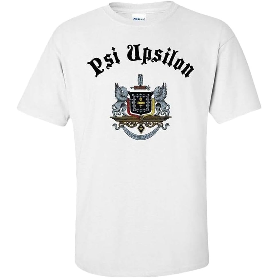 image:imagePsi Upsilon Vintage Crest TShirtWhite