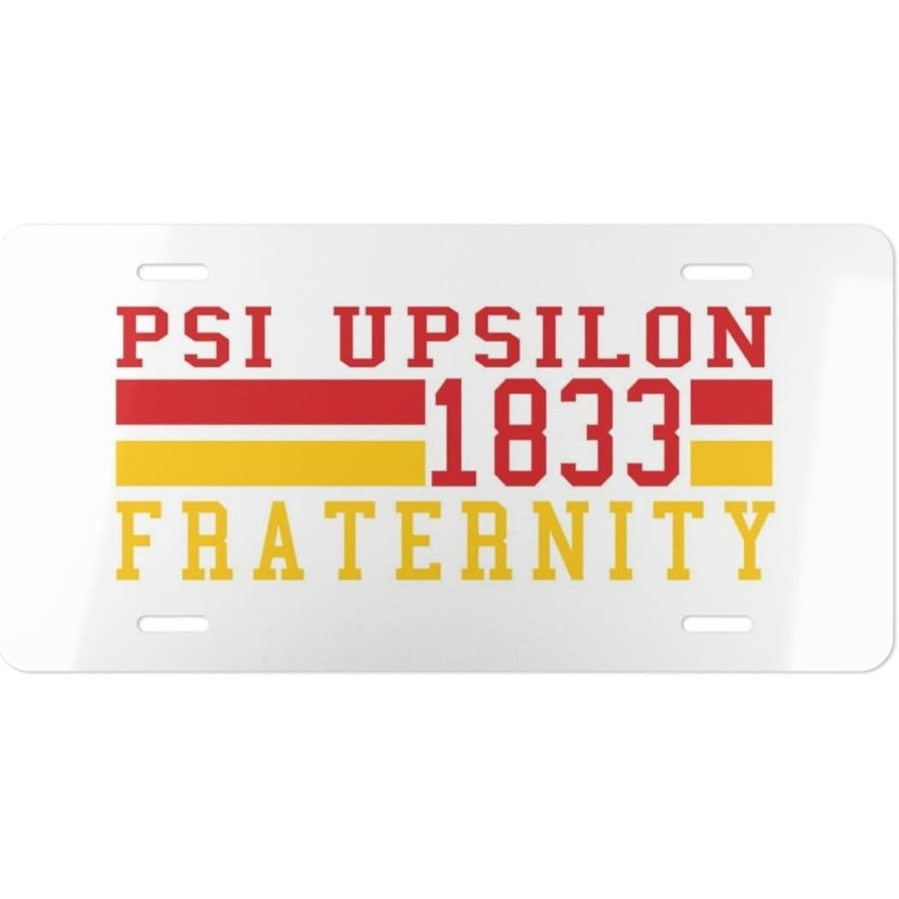 image:imagePsi Upsilon Year License Plates
