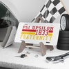 Psi Upsilon Year License Plates