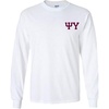 Greekgear Psi Upsilon Flag T-Shirt(White)