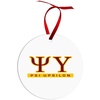 Psi Upsilon Classic Circle Ornaments
