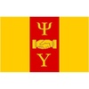 Psi Upsilon Flag Decal Sticker
