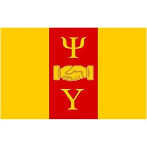 Psi Upsilon Flag Decal Sticker