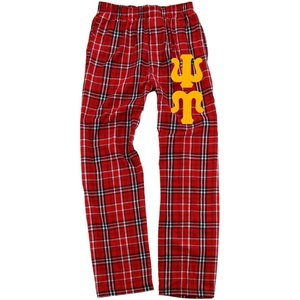Psi Upsilon Pajamas Flannel Pant(Red/White)