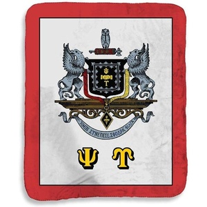Psi Upsilon Sherpa Lap Blanket