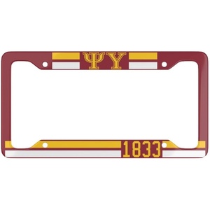 Psi Upsilon Year License Plate Frames