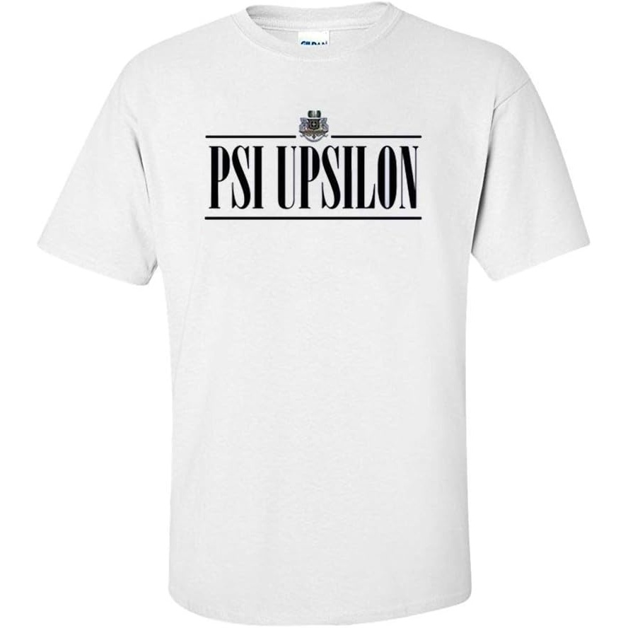 image:imagePsi Upsilon 2020 Crest TeeWhite