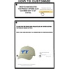 Personalized Psi Upsilon Greek Line Hat(Tan)