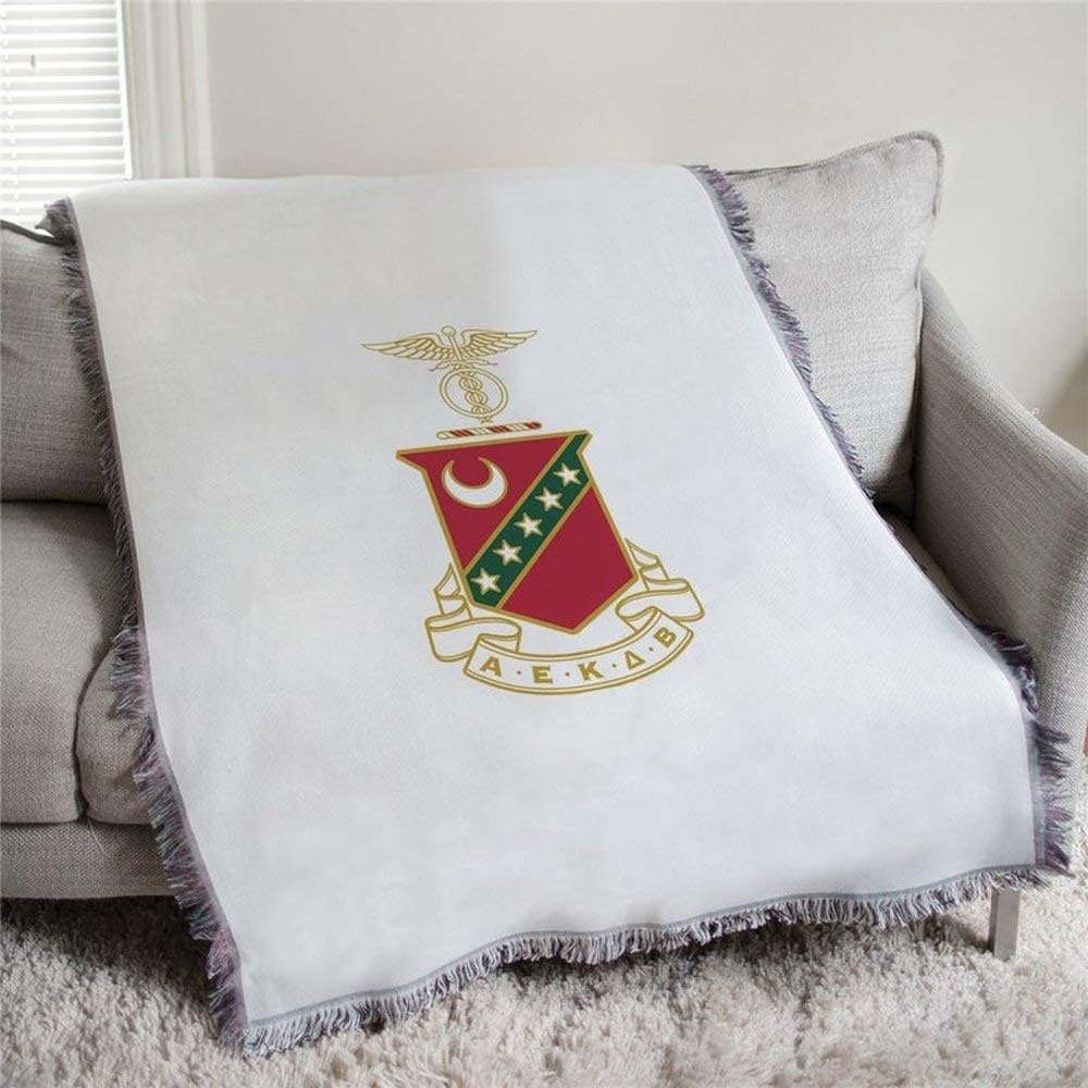 image:imageKappa Sigma Full Color Crest Afghan Blanket Throw
