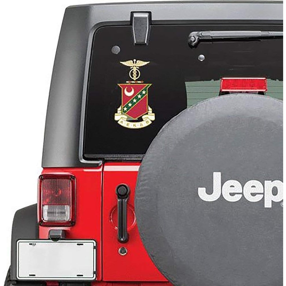 image:imageKappa Sigma Large Greek Color Crest Decal Up to 12 Inch Tall