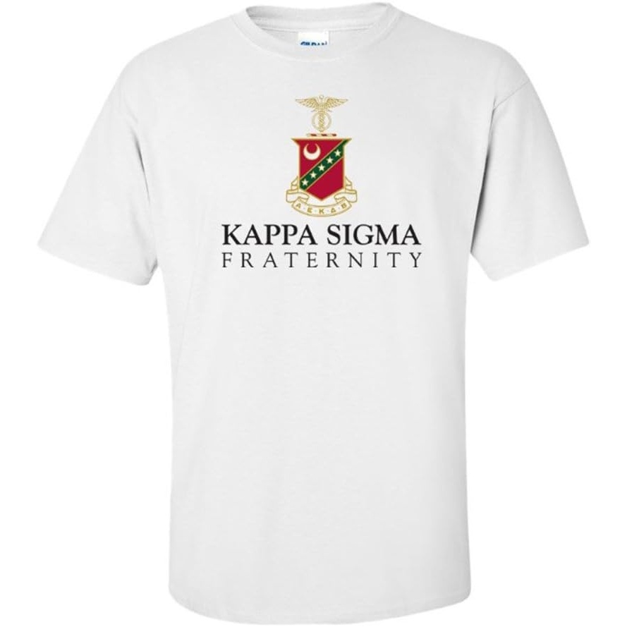image:imageKappa Sigma Logo Short Sleeve TeeWhite