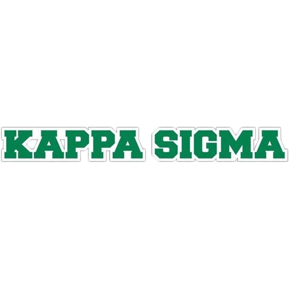 image:imageKappa Sigma Long Window Sticker