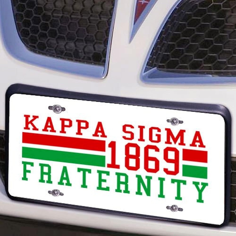 image:imageKappa Sigma Year License Plate